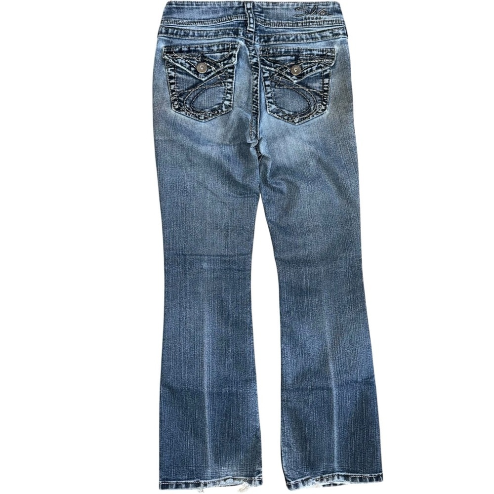 Silver Jeans Suki Surplus Bootcut Women’s 27/30 Medium Wash Stretch Y2K